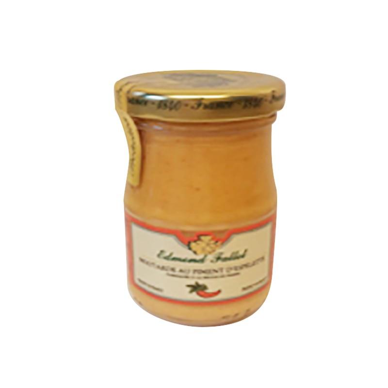 Moutardes - Moutarde au piment d'Espelette - 10 CL - 