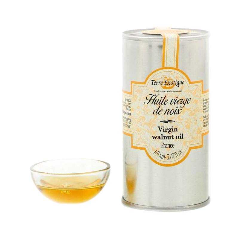 Huile Vierge De Noix Bio 15CL - Terre Exotique Huile Vierge De Noix Bio 15CL - Terre Exotique