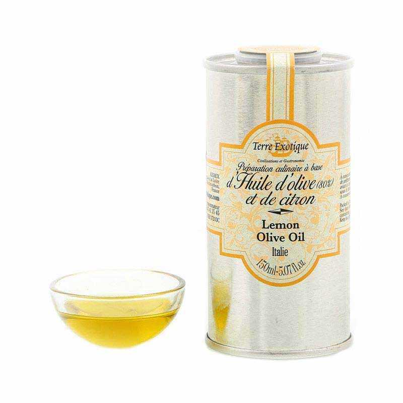 Préparation Culinaire à Base d'Huile d'Olive et Citron 15CL Préparation Culinaire à Base d'Huile d'Olive et Citron 15CL