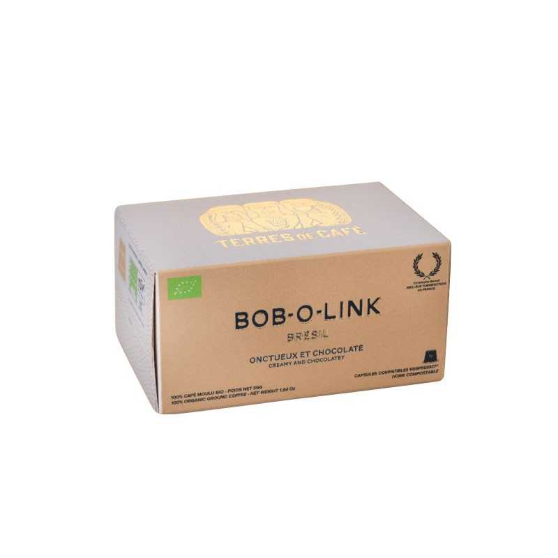 Capsules Home Compostable Brésil Bob-O-Link Bio x10