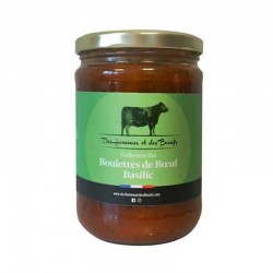 Boulettes De Boeuf Au Basilic 500G Des Hommes Et Des Boeufs