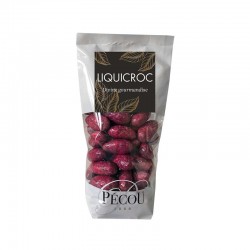 Sachet Liquicroc Framboise, Violette 250G Maison Pécou