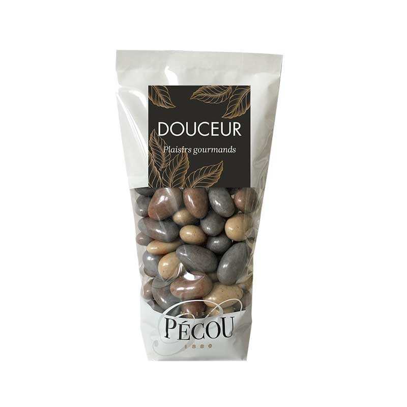 Sachet Chocoviennoises Amandes Grillées 250G Maison Pécou