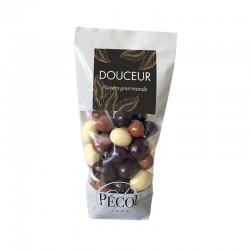 Sachet Chocofeuilletés Chocolats Noir, Lait et Blanc 250G