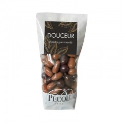 Sachet Chocodélices Chocolat Noir, Lait 250G Maison Pécou