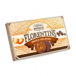 Florentins Chocolat Noir & Orange 100G Comptoir de Mathilde
