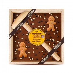 Chocolat à Casser Bonhomme Pain d'Epices 400G