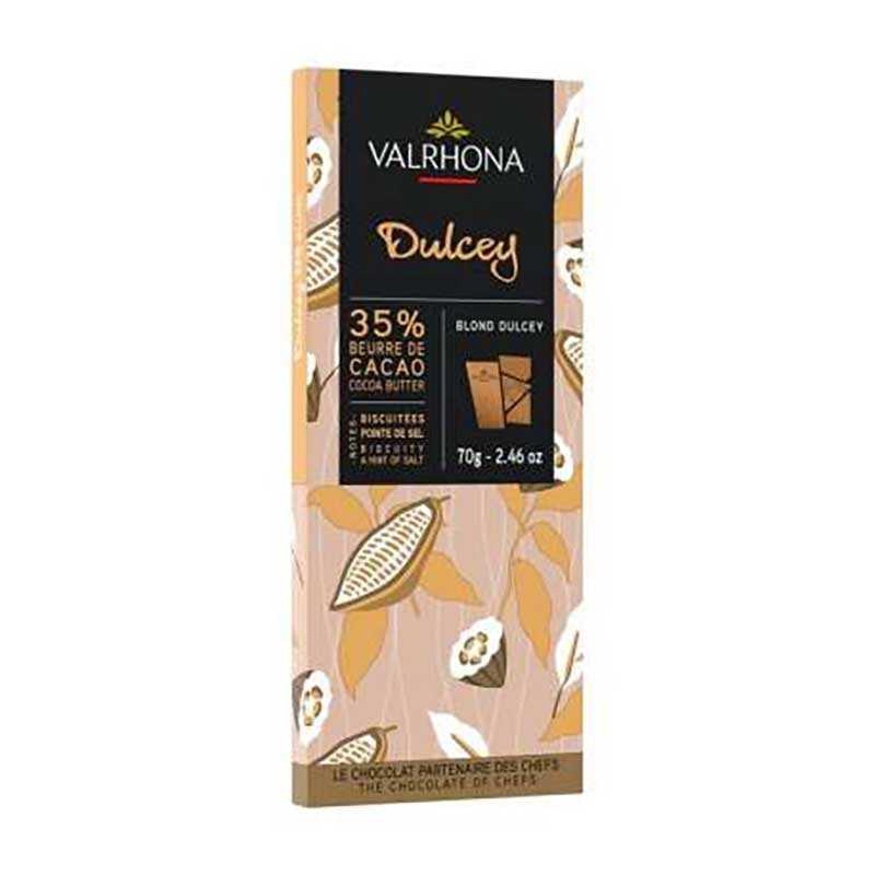 Tablette Chocolat Dulcey 35% 70G Valrhona