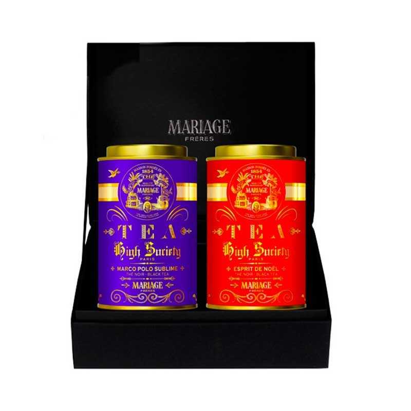Coffret De 2 Thés Designer Tea Mariage Frères