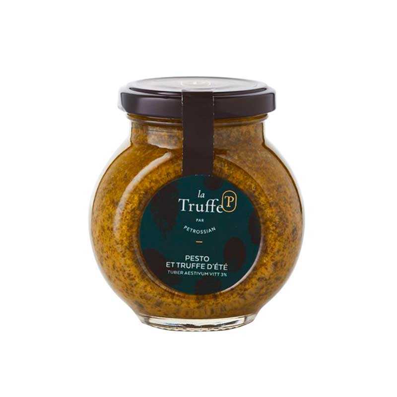 Sauce Pesto et truffe d'été 3% 180g Petrossian