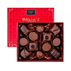 Coffret connaisseurs 12 chocolats au lait Maxim's