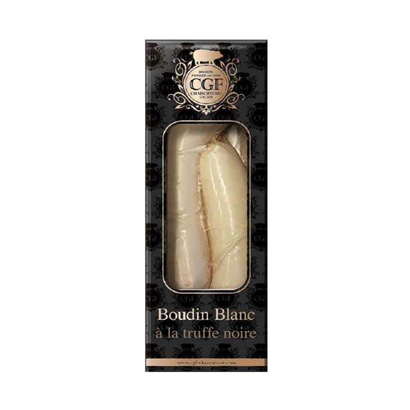 Boudin Blanc à la truffe noire CGF Charcuterie 250G