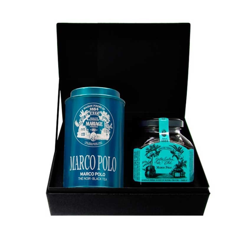 Coffret Connaisseur Thé et Gelée Marco Polo Mariage Frères