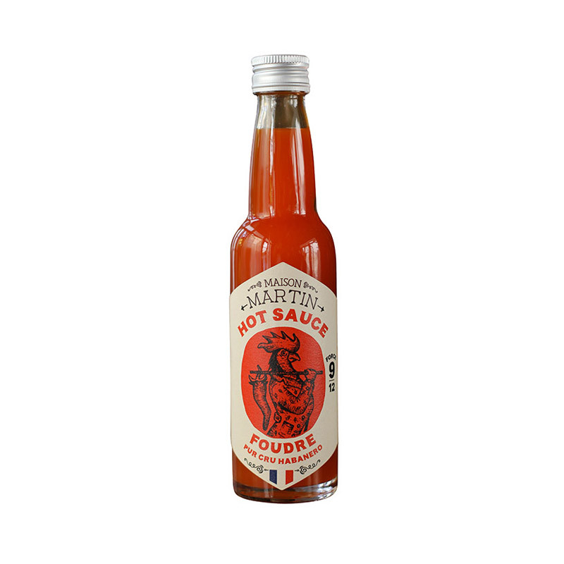Sauce Pur Cru Habanero 10CL - Maison Martin
