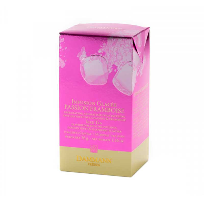 Infusion Glacée Carcadet Passion Framboise Dammann Frères