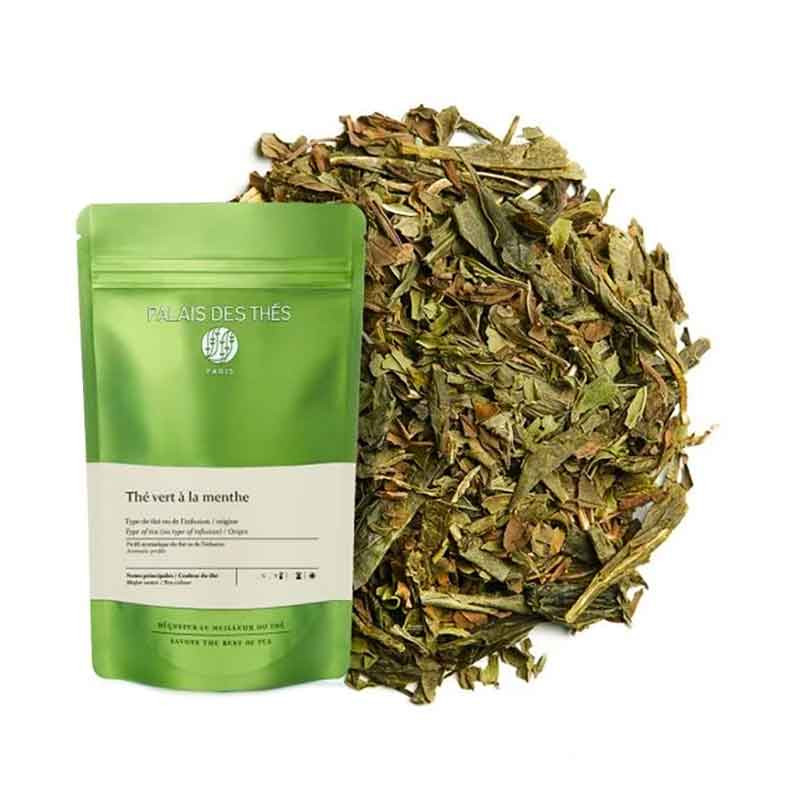 Thé Vert à la menthe Bio Palais des thés en vrac