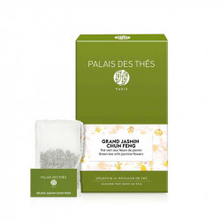 Thé vert Grand Jasmin Chun Feng Palais des thés 20 sachets