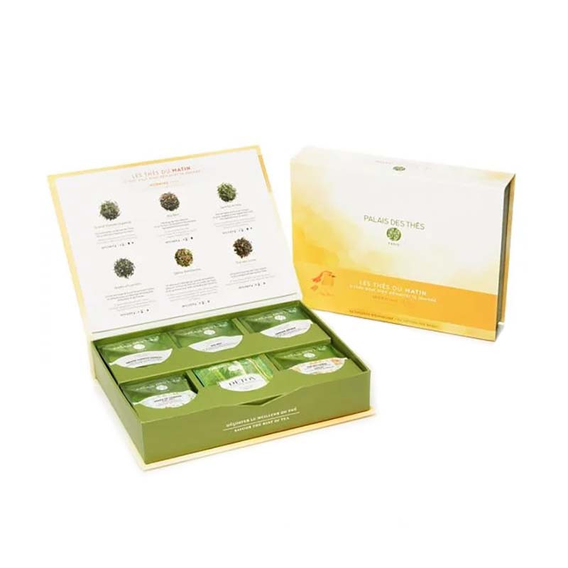 Coffret mon thé pour le matin Bio Palais des thés 36 sachet