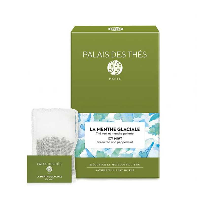 Thé Les Plaisirs Purs à La Menthe Glaciale 20 mousselines