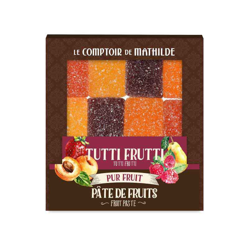 Pates De Fruits Tutti Frutti Le Comptoir De Mathilde 108G