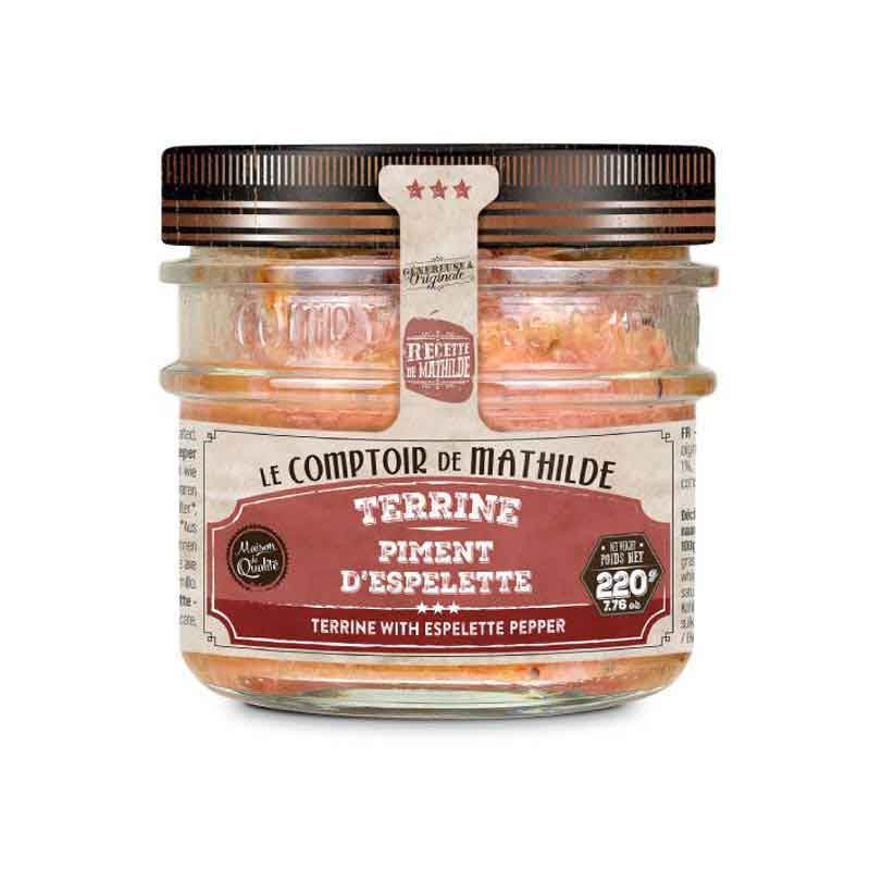 Rillettes De Canard, Piment du Périgord Comptoir De Mathilde