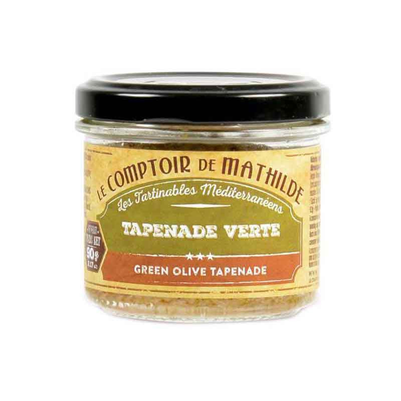 Tapenade d'Olives Verte Le Comptoir De Mathilde 90G