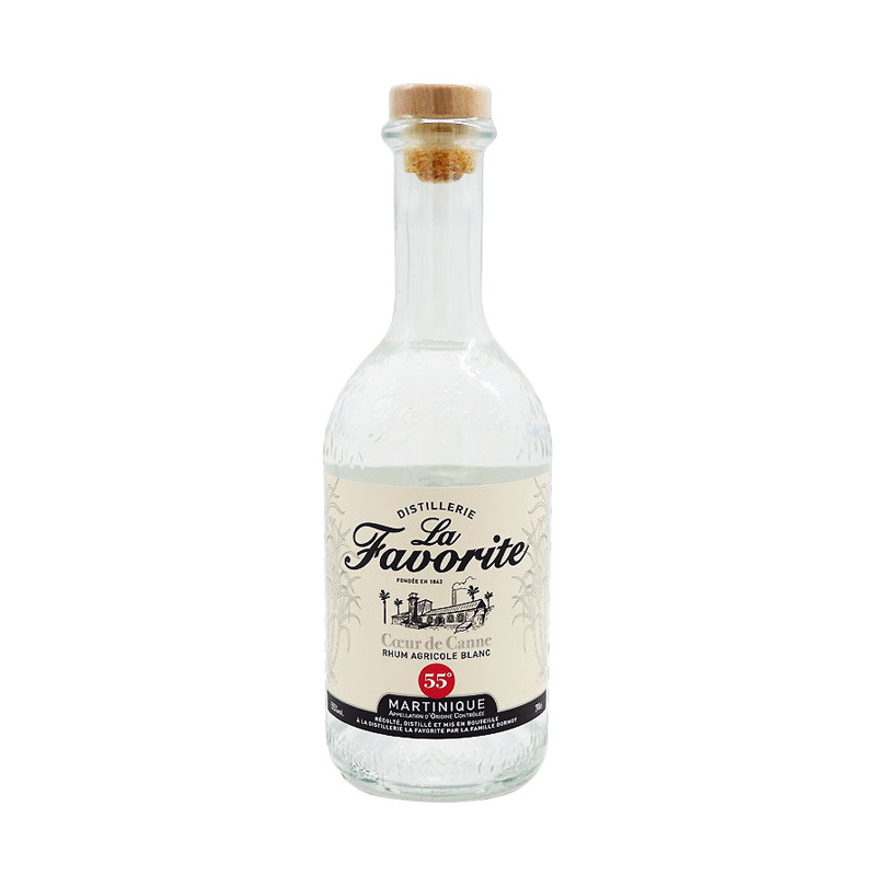 Rhum Blanc La Favorite Coeur de Canne 50° 70CL