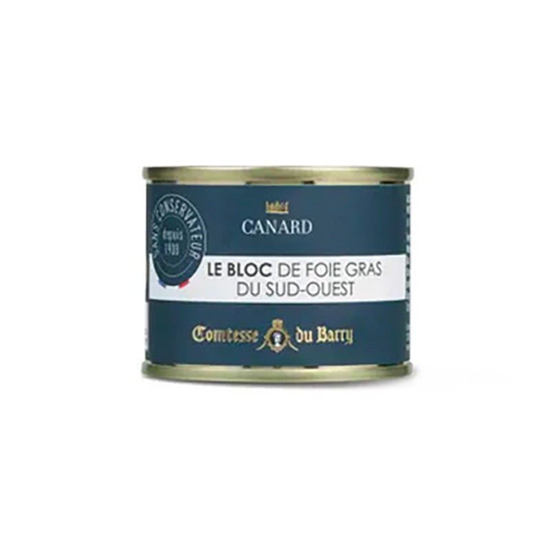 Bloc de foie gras de canard Comtesse Dubarry 65G
