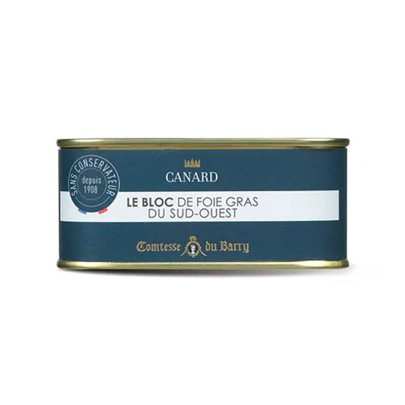 Bloc de foie gras de canard Comtesse Dubarry 130G