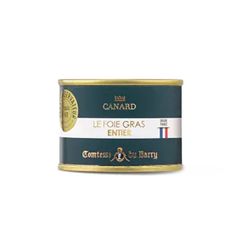 Foie gras de canard entier Comtesse Dubarry 70G