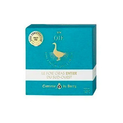 Foie gras d'oie entier Comtesse Dubarry 140G