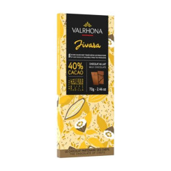 Tablette Chocolat Au Lait 40% Jivara 70G Valrhona