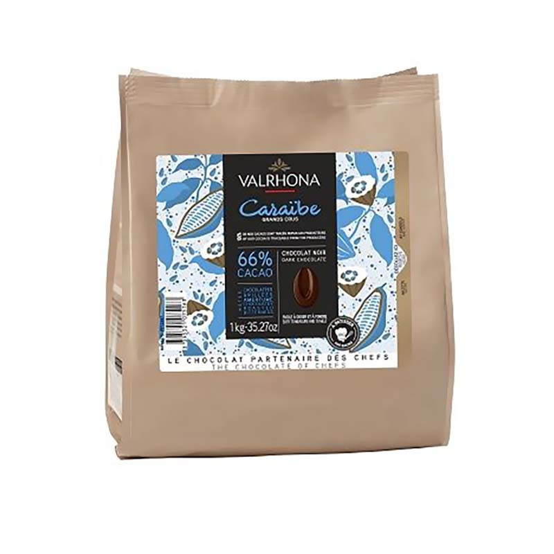 Sac De Fèves Des Caraibes 66% 1KG