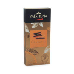 Ballotin d'Orangettes au Chocolat Noir Valrhona 130G