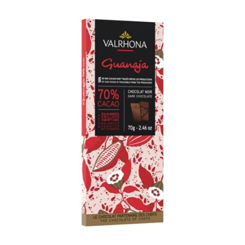 Tablette Chocolat Noir 70% Guanaja 70G Valrhona