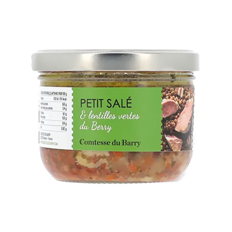 Petit Salé aux Lentilles Vertes du Berry Individuel 310G