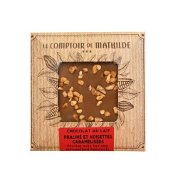 Tablette Chocolat Au Lait Noisettes 80G