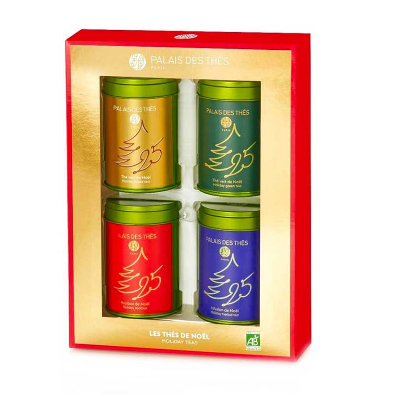 Coffret Les 4 miniatures de Thés de Noël Palais des Thés