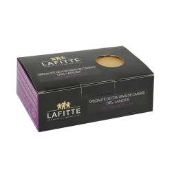 Foie gras de canard mi-cuit aux figues en barquette 200G