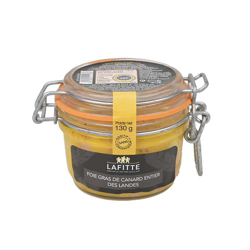 Foie gras de canard entier mi-cuit en bocal 130G