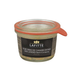Foie gras de canard entier poivré en verrine 50G