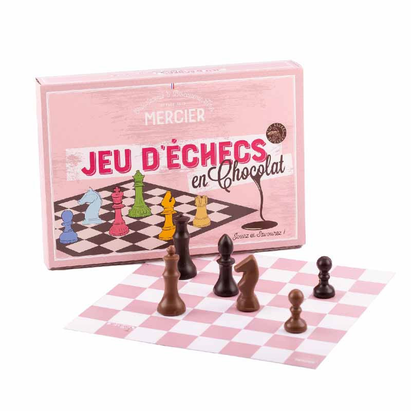 Jeu d'échecs en chocolat 280G