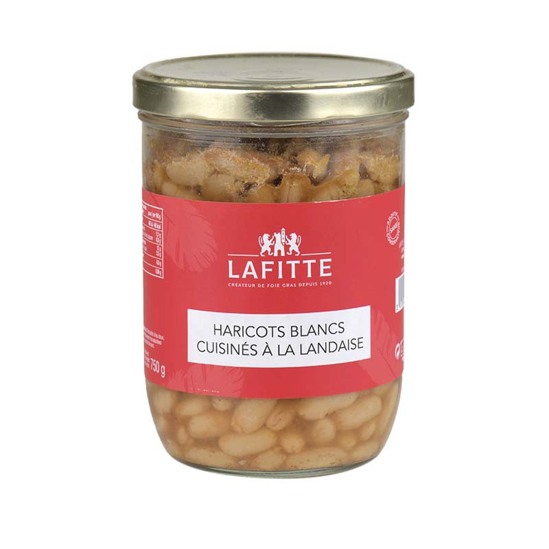 Haricots Blancs Cuisinés à la Landaise 760G