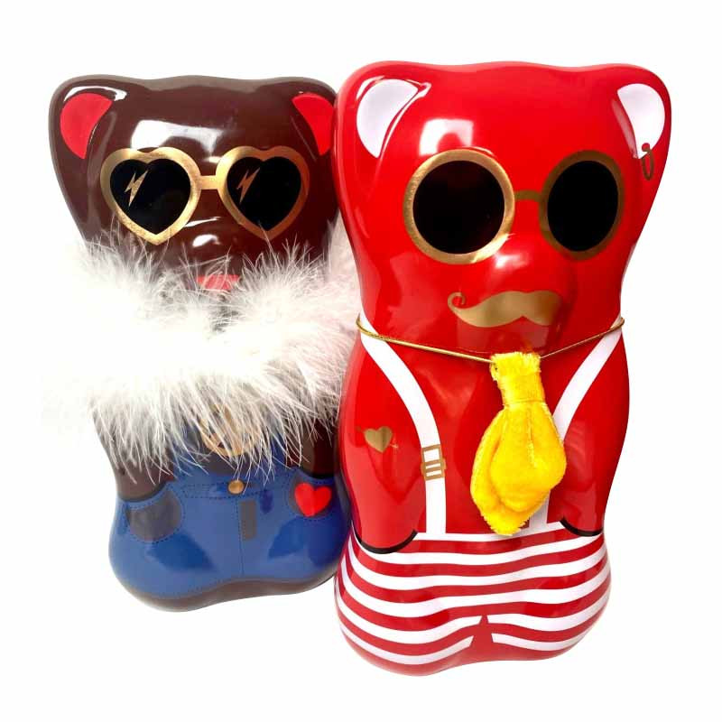 Ourson Guimauve chocolat Oscar & Simone Sophie M 160G