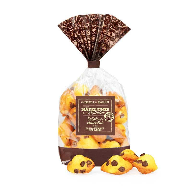 Mini Madeleine Aux Éclats de Chocolat Comptoir De Mathilde