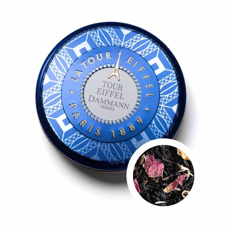 Boite 6 sachets de Thé Tour Eiffel Dammann Freres 12G