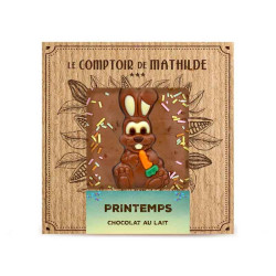 Tablette Chocolat Au Lait Édition Printemps 80G