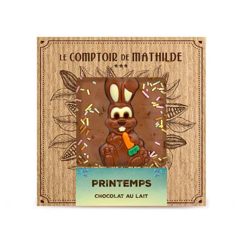 Tablette Chocolat Au Lait Édition Printemps 80G
