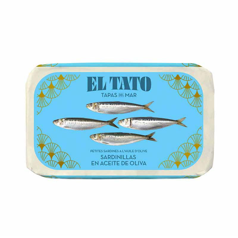 Filets de Sardines à l'Huile d'Olive 115G