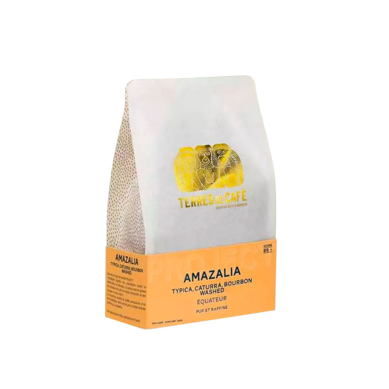 Café en Grains Amazalia Lavé Équateur Terres de Café 250G